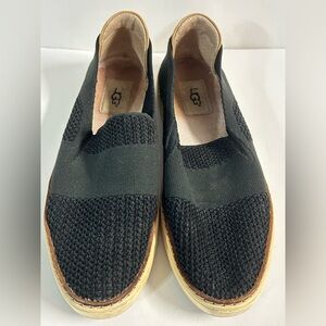 UGG Slip On Black Flats